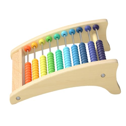 TOYANDONA Rechenrahmen Lernspielzeug mit Bunten Perlen Montessori Mathe Rechenhilfe für Grundschule Fördert Hand Auge Koordination und Zahlenverständnis Pädagogisches Additions und TOYANDONA Rechenrahmen Lernspielzeug mit Bunten Perlen Montessori Mathe Rechenhilfe für Grundschule Fördert Hand Auge Koordination und Zahlenverständnis Pädagogisches Additions und von TOYANDONA
