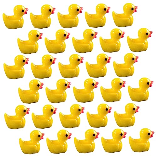 TOYANDONA Resin Mini Enten Figuren Dekorative Gartenfiguren Für Miniatur Landschaften Und Kreative Arrangements Gelbe Enten Für Puppenhaus Und Gartendekoration TOYANDONA Resin Mini Enten Figuren Dekorative Gartenfiguren Für Miniatur Landschaften Und Kreative Arrangements Gelbe Enten Für Puppenhaus Und Gartendekoration von TOYANDONA
