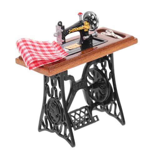 TOYANDONA Retro -Nähmaschinenmodell Miniatur Puppenhaus Retro kleine Modellnähmaschine Nähmaschine für Minihaus Mini-Hausnähmaschine kleine Nähmaschine Zimmernähte Zinklegierung TOYANDONA Retro -Nähmaschinenmodell Miniatur Puppenhaus Retro kleine Modellnähmaschine Nähmaschine für Minihaus Mini-Hausnähmaschine kleine Nähmaschine Zimmernähte Zinklegierung von TOYANDONA