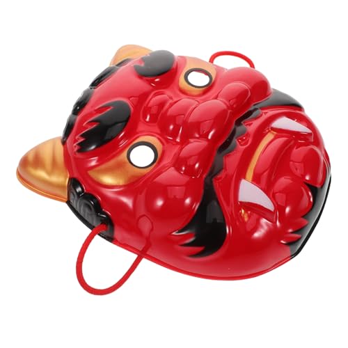 TOYANDONA Rote Geistermaske Maskenkostüm Ghost-cosplay-maske Geisterkostüm Maske Halloween-geistermasken Halloween-cosplay-masken Halloween Liefert Halloween-cosplay-kostüm-stütze Plastik von TOYANDONA