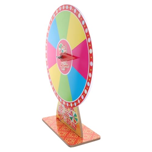 TOYANDONA Roulette-lotteriespiel Tischrad Partyspiel Rad Schicksalsrad Karneval Rad Drehteller-preisrad Party-preisrad Requisiten Für Partyspiele. Großes Rad Belohnungsrad Schaum von TOYANDONA