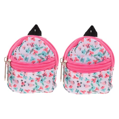 TOYANDONA Pcs Mini Schultasche Für Puppen Puppe Rucksack Reißverschluss Dressup Tasche Reisegepäck Ornament Spielzeug Set TOYANDONA Pcs Mini Schultasche Für Puppen Puppe Rucksack Reißverschluss Dressup Tasche Reisegepäck Ornament Spielzeug Set von TOYANDONA
