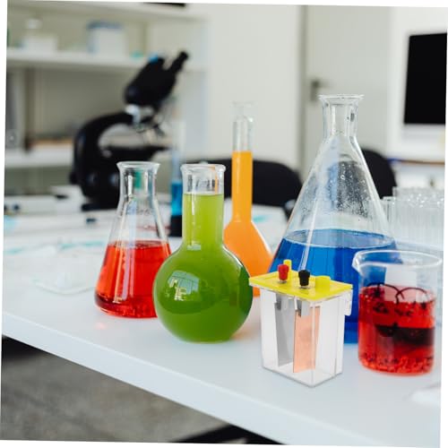 TOYANDONA Saltwasser Batterie Experiment Kit mit Metallplatten Physik Lernset für Schüler Stabiles Stromerzeugungsgerät für Obst und Kartoffelbatterien Pädagogisches Wissenschaftsgerät für TOYANDONA Saltwasser Batterie Experiment Kit mit Metallplatten Physik Lernset für Schüler Stabiles Stromerzeugungsgerät für Obst und Kartoffelbatterien Pädagogisches Wissenschaftsgerät für von TOYANDONA