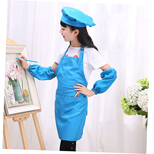 TOYANDONA Satz Kinderschürze kochmesser kinderkochmesser küchen zubehör Kleinkindschürze schürze für Handschelle zum Kochen für Kinderkoch-Spielset rot TOYANDONA Satz Kinderschürze kochmesser kinderkochmesser küchen zubehör Kleinkindschürze schürze für Handschelle zum Kochen für Kinderkoch-Spielset rot von TOYANDONA