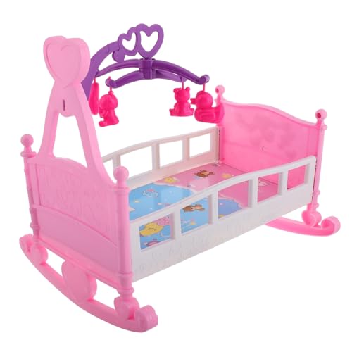 TOYANDONA Satz Schaukelbett für Puppen puppenmöbel Sommerkissen Sitzkissen Spielzeughaus für Kleinkinder Puppenhaus Schaukelstuhl für Kleinkinder winzige Hausmöbel Plastik TOYANDONA Satz Schaukelbett für Puppen puppenmöbel Sommerkissen Sitzkissen Spielzeughaus für Kleinkinder Puppenhaus Schaukelstuhl für Kleinkinder winzige Hausmöbel Plastik von TOYANDONA