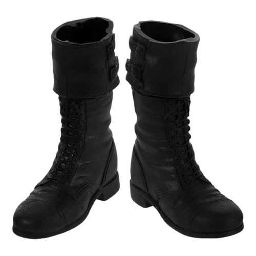 TOYANDONA Scale Puppenstiefel Realistische Taktische Soldatenschuhe Langlebige Mini Lederstiefel für Bjd Actionfiguren Vielseitig für Freizeitszenen Puppenzubehör TOYANDONA Scale Puppenstiefel Realistische Taktische Soldatenschuhe Langlebige Mini Lederstiefel für Bjd Actionfiguren Vielseitig für Freizeitszenen Puppenzubehör von TOYANDONA