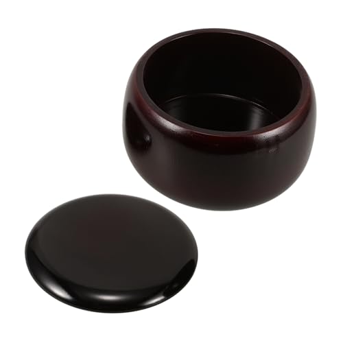 TOYANDONA Schachstein Aufbewahrungsdose aus Nanmu Bambus Stoßfestes Go Spiel Steine Behälter mit Deckel Multifunktionale Schachfiguren Box für Zuhause und Dekorative Spielstein Lagerung TOYANDONA Schachstein Aufbewahrungsdose aus Nanmu Bambus Stoßfestes Go Spiel Steine Behälter mit Deckel Multifunktionale Schachfiguren Box für Zuhause und Dekorative Spielstein Lagerung von TOYANDONA