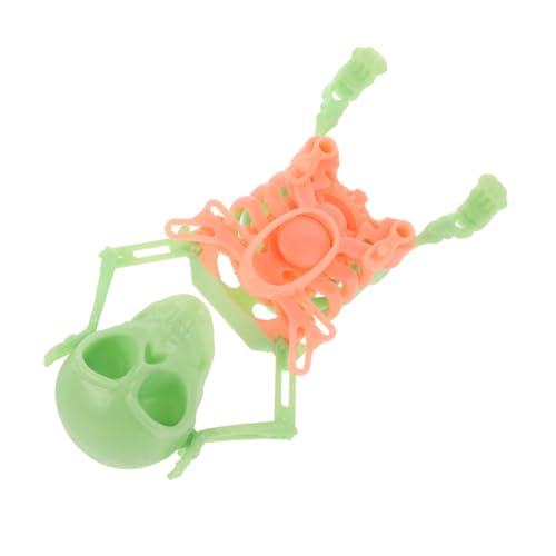 TOYANDONA Schädel lustige Halloween Dekoration Tischdekoration Halloween mini Halloween-Handwerk Halloween-Ornamente Geisterverzierung Plastik Green TOYANDONA Schädel lustige Halloween Dekoration Tischdekoration Halloween mini Halloween-Handwerk Halloween-Ornamente Geisterverzierung Plastik Green von TOYANDONA