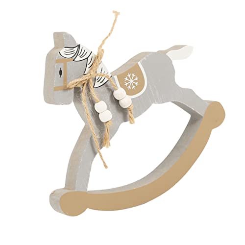 TOYANDONA Schaukelpferd Ornament Tierspielzeug Für Stickig Hobbypferd Pferdespielzeug Jungs Desktop-Ornament Schauspielzeug Spielzeugpferd Babywippe MDF TOYANDONA Schaukelpferd Ornament Tierspielzeug Für Stickig Hobbypferd Pferdespielzeug Jungs Desktop-Ornament Schauspielzeug Spielzeugpferd Babywippe MDF von TOYANDONA