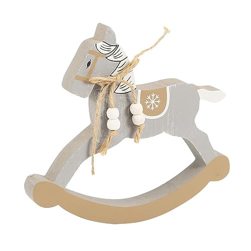 TOYANDONA Schaukelpferd Ornament kinderzimmer zubehör für Toys babyshowergeschenk Schreibtischdekoration klein Babywippe Auto Desktop-Dekoration Schaukelpferd MDF TOYANDONA Schaukelpferd Ornament kinderzimmer zubehör für Toys babyshowergeschenk Schreibtischdekoration klein Babywippe Auto Desktop-Dekoration Schaukelpferd MDF von TOYANDONA