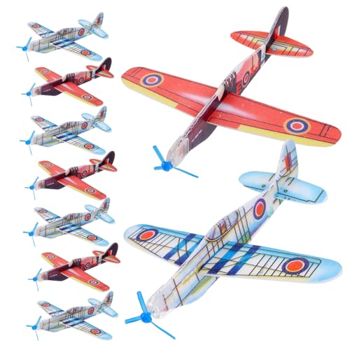 TOYANDONA Spielzeug Flugzeug Schaumstoffflugzeuge Für Wurfgleiter Kreative Flugzeuge Für Den Außenbereich Lustige Flugzeuge Für Spiele Zufällige Farben Gleitflugzeuge Kinder TOYANDONA Spielzeug Flugzeug Schaumstoffflugzeuge Für Wurfgleiter Kreative Flugzeuge Für Den Außenbereich Lustige Flugzeuge Für Spiele Zufällige Farben Gleitflugzeuge Kinder von TOYANDONA