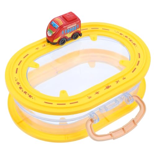 TOYANDONA Mini Spielzeug Auto Aufbewahrungsbox Transparente Kunststoffbox Für Wind-up Praktischer Organizer Für Sammler Große Kapazität Für Spielzeug Und von TOYANDONA