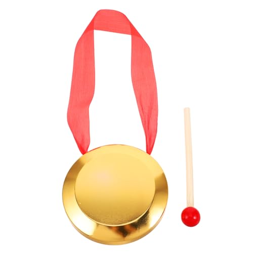 TOYANDONA Schlagzeug tragbarer Feiergong Tamburin-Becken Mini-Gongs, Tamburin Mini-Operengong Musik für musikinstrumente für Gong-Instrument Musikinstrumentenparty Kupfer TOYANDONA Schlagzeug tragbarer Feiergong Tamburin-Becken Mini-Gongs, Tamburin Mini-Operengong Musik für musikinstrumente für Gong-Instrument Musikinstrumentenparty Kupfer von TOYANDONA