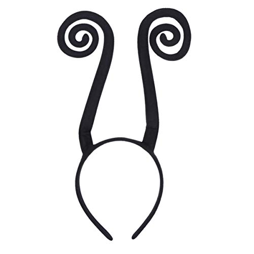 TOYANDONA Schmetterlings- Antennen- Stirnband für Mädchen Frauen - Antennen- Stirnband Schwarzes Stirnband für Halloween- Cosplay- Kostümzubehör TOYANDONA Schmetterlings- Antennen- Stirnband für Mädchen Frauen - Antennen- Stirnband Schwarzes Stirnband für Halloween- Cosplay- Kostümzubehör von TOYANDONA