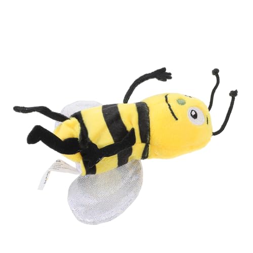 TOYANDONA Schmetterlings-tierhandpuppe Tierpuppen Für Biene Plüsch Handpuppen Für Bienen-kuscheltiere Schmetterling Stofftier Ausgestopfte Bienen Bienenpuppe Pp Baumwolle TOYANDONA Schmetterlings-tierhandpuppe Tierpuppen Für Biene Plüsch Handpuppen Für Bienen-kuscheltiere Schmetterling Stofftier Ausgestopfte Bienen Bienenpuppe Pp Baumwolle von TOYANDONA