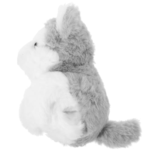 TOYANDONA Schnapparmbänder Masse Hund Slap -Armband Tiere dekorative Schlagarmbänder Dekorative Armbänder Halloween Toys Animal-Slap-Armbänder Party-Armbänder Plüsch Grey von TOYANDONA