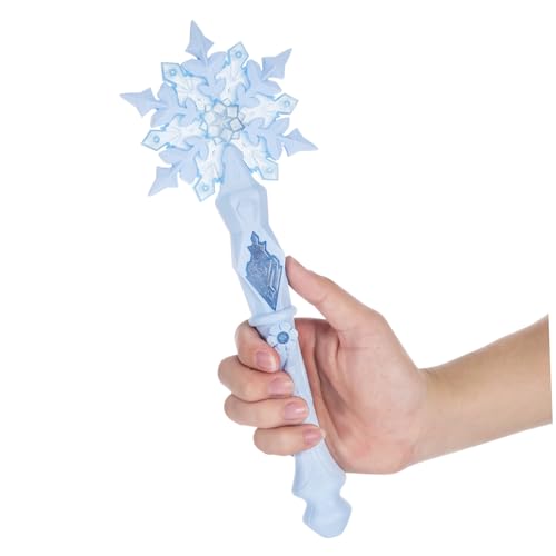 TOYANDONA Schnee Zauberstab Kleine Figur Giebel Glitzer Zauberstab Buchwochenkostüm Für Und Mädchen Batteriekaninchen Geführter Schneeflockenstab Babykorb Schrullig Sky-Blue Plastik TOYANDONA Schnee Zauberstab Kleine Figur Giebel Glitzer Zauberstab Buchwochenkostüm Für Und Mädchen Batteriekaninchen Geführter Schneeflockenstab Babykorb Schrullig Sky-Blue Plastik von TOYANDONA