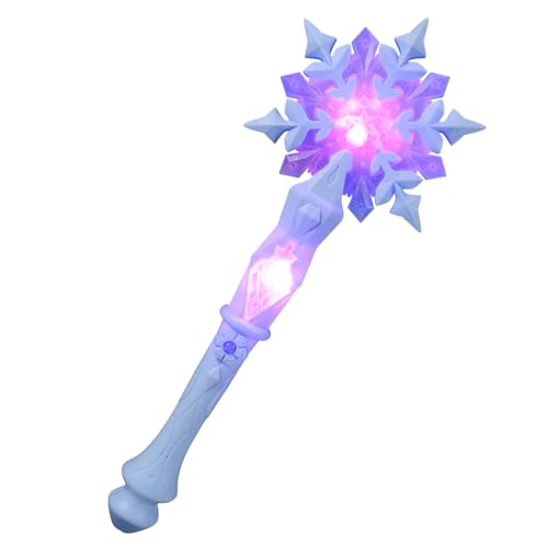TOYANDONA Schnee Zauberstab für kinderspielzeug Dose mit Deckel Schneeflockenstab zum Leuchten bringen Krähe beleuchtetes Schneeflocken-Zauberstabspielzeug Plastik Sky-Blue TOYANDONA Schnee Zauberstab für kinderspielzeug Dose mit Deckel Schneeflockenstab zum Leuchten bringen Krähe beleuchtetes Schneeflocken-Zauberstabspielzeug Plastik Sky-Blue von TOYANDONA