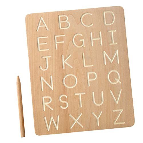 TOYANDONA Schreibtafel Für Alphabet Nachziehspielzeug Pädagogisches Lernspielzeug Zur Der Schreibfähigkeiten Und Kognitiven Fähigkeiten Ideal Für Ab 3 Jahren TOYANDONA Schreibtafel Für Alphabet Nachziehspielzeug Pädagogisches Lernspielzeug Zur Der Schreibfähigkeiten Und Kognitiven Fähigkeiten Ideal Für Ab 3 Jahren von TOYANDONA