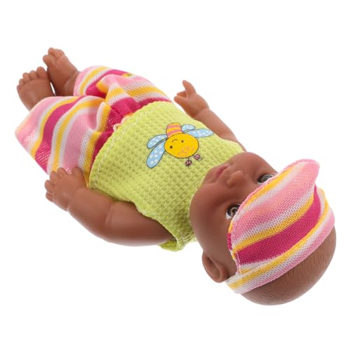 TOYANDONA Mini-Puppen 18 cm Lebensechte Babypuppen Weiches Vinyl-Spielzeug Für Kinder von TOYANDONA