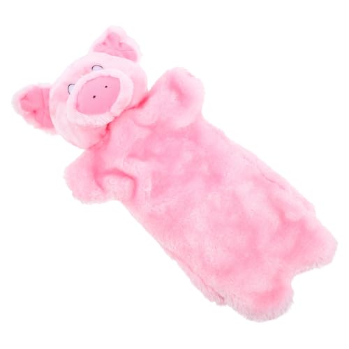 TOYANDONA Schweinchenpuppe Spielzeugpuppen Die Marionetten Lebensechte Handpuppe Geschichtenerzählende Schweinehandpuppe Geschichtenerzählende Schweinepuppe Dekorative Schweinepuppe von TOYANDONA