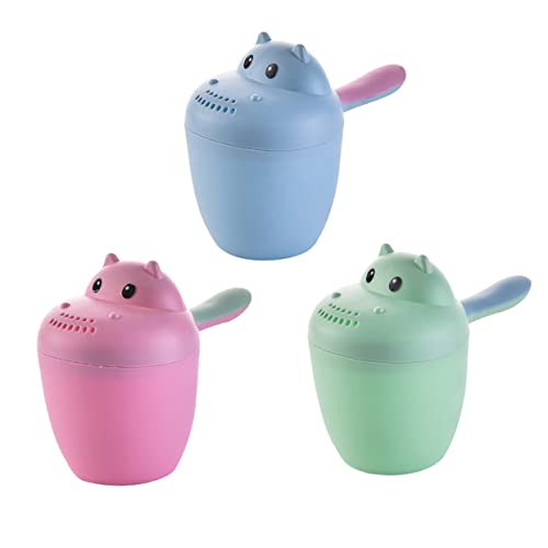 TOYANDONA Baby-spülbecher Löffel Badewasser-schöpflöffel Shampoo-Becher Für Kinder Einfach Zu Halten Und Auszugießen von TOYANDONA