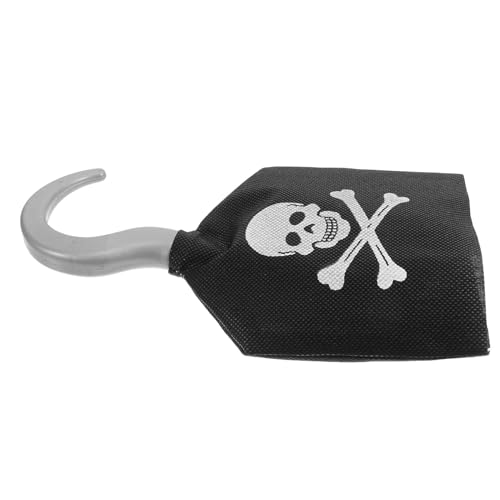 TOYANDONA Sicherer Kleiner Piratenhaken für Halloween Piratenkostüme und Rollenspiele Vielseitiges für Geburtstagsfeiern und im Freien TOYANDONA Sicherer Kleiner Piratenhaken für Halloween Piratenkostüme und Rollenspiele Vielseitiges für Geburtstagsfeiern und im Freien von TOYANDONA