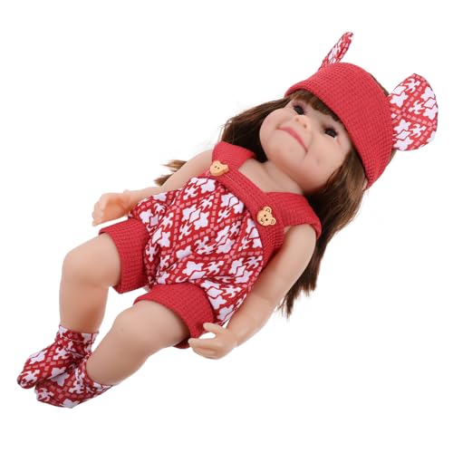 TOYANDONA Simulation Babypuppe Reborn Babypuppen Babyspielzeug Säuglingsbabypuppe Puppen Für Mädchen Puppenspielzeug Puppenspielzeug Realistische Puppe Simulationspuppe TOYANDONA Simulation Babypuppe Reborn Babypuppen Babyspielzeug Säuglingsbabypuppe Puppen Für Mädchen Puppenspielzeug Puppenspielzeug Realistische Puppe Simulationspuppe von TOYANDONA