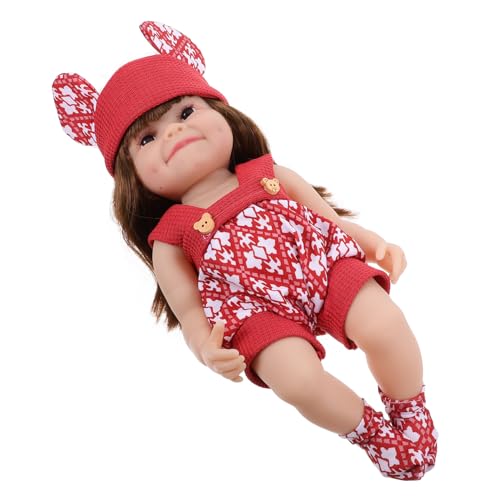 TOYANDONA Simulation Einer Babypuppe puppenmöbel kinderpuppe Puppenliebhaber Puppenhaus Babypuppen - Babypuppe realistische Puppe Mädchenpuppe Umweltfreundliches Vinyl Brown TOYANDONA Simulation Einer Babypuppe puppenmöbel kinderpuppe Puppenliebhaber Puppenhaus Babypuppen - Babypuppe realistische Puppe Mädchenpuppe Umweltfreundliches Vinyl Brown von TOYANDONA