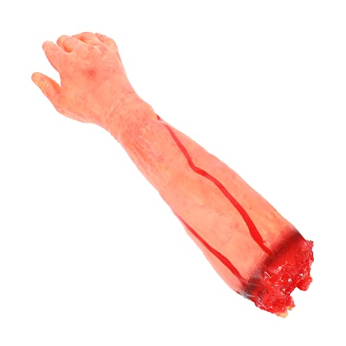 TOYANDONA Simulation Gebrochene Hand Halloween Skelett Dekoration Halloween Abgetrennter Fuß Aufblasbares Gesicht Reißzähne Halloween Waschbarer Gefälschter Halloween Körper Halloween von TOYANDONA