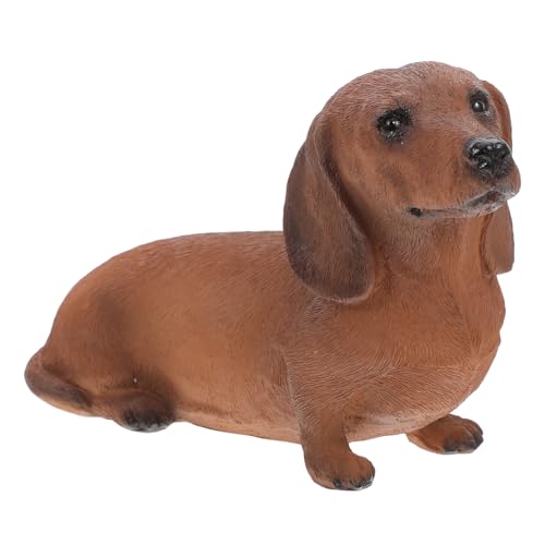 TOYANDONA Simulation Hund Figurine Robustem Harz Realistische Dekoration TOYANDONA Simulation Hund Figurine Robustem Harz Realistische Dekoration von TOYANDONA