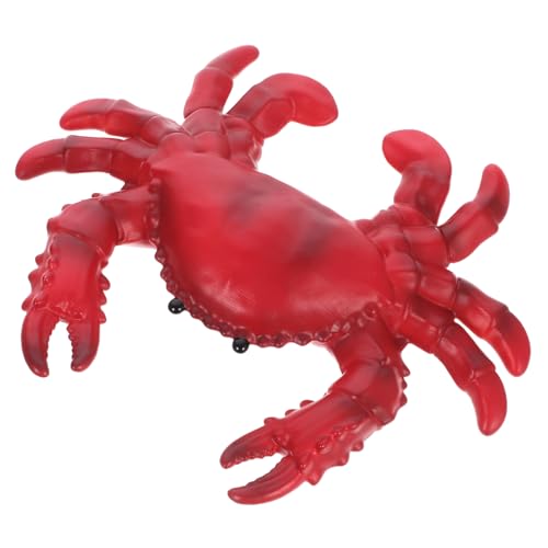 TOYANDONA Simulation Krabbenmodell Figur Tierfigur Lernspielzeug Realistisch Geformt Lebendig Rot für Garten Deko und Wissensvermittlung TOYANDONA Simulation Krabbenmodell Figur Tierfigur Lernspielzeug Realistisch Geformt Lebendig Rot für Garten Deko und Wissensvermittlung von TOYANDONA