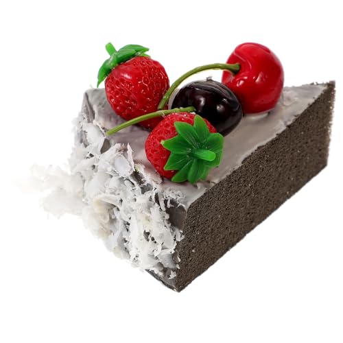 TOYANDONA Simulation Kuchen Käsefigur gefälschtes Kuchenmodell künstlicher Nachtisch lebensechte Kuchen Dekorative Kuchenattrappe Fotorequisit Kuchenmodell Home Decore Kuchen Requisiten PVC von TOYANDONA