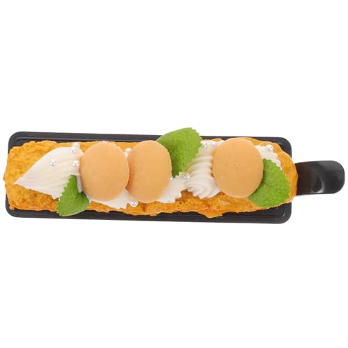 TOYANDONA Simulation Kuchenmodell künstliche Dessertdekoration Requisiten für den Dessertladen Künstliches Essen Künstliches Dessertornament Kuchenmodelle Fotorequisite falsches Brot Plastik von TOYANDONA