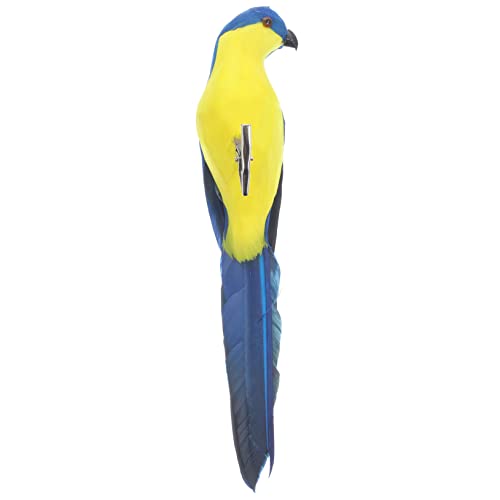 TOYANDONA Simulation Papagei Gefiedert Realistisch Dekorationen Für Papageienpartys Ornament Künstliche Vogelverzierung Papagei-Modelle Künstliches Vogelmodell Blue Künstliche Feder TOYANDONA Simulation Papagei Gefiedert Realistisch Dekorationen Für Papageienpartys Ornament Künstliche Vogelverzierung Papagei-Modelle Künstliches Vogelmodell Blue Künstliche Feder von TOYANDONA