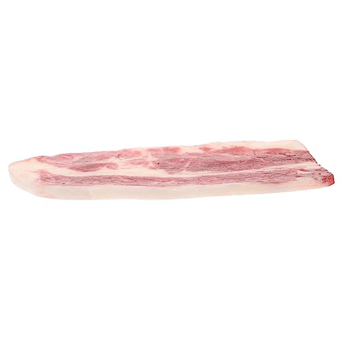 TOYANDONA Simulation Rindfleischscheiben Steaks Restaurant Requisite Gefälschtes Fleischmodell Lebensechte Fleischdekoration Aussehendes Gefälschtes Fleisch Künstliche Fleischrequisite von TOYANDONA