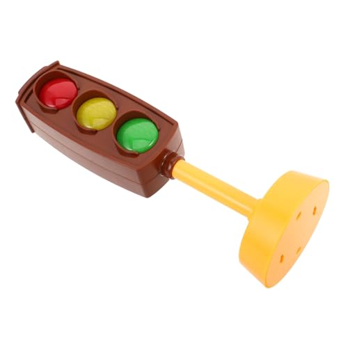 TOYANDONA Simulation Verkehrsampel Modell mit Licht und Geräuschen Mini Rot Gelb Grün ohne Batterie für Kindergarten und Lernspiele TOYANDONA Simulation Verkehrsampel Modell mit Licht und Geräuschen Mini Rot Gelb Grün ohne Batterie für Kindergarten und Lernspiele von TOYANDONA