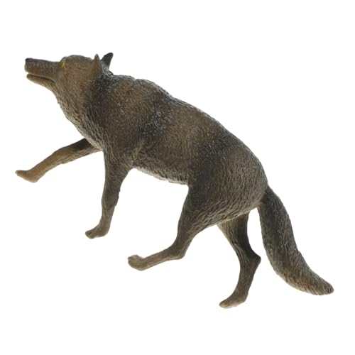 TOYANDONA Simulation Wolf Figur aus Robustem Kunststoff Langlebiges Tiermodell als Pädagogisches und Dekorative Desktop Wolf Dekoration Geeignet für Jungen Mädchen TOYANDONA Simulation Wolf Figur aus Robustem Kunststoff Langlebiges Tiermodell als Pädagogisches und Dekorative Desktop Wolf Dekoration Geeignet für Jungen Mädchen von TOYANDONA
