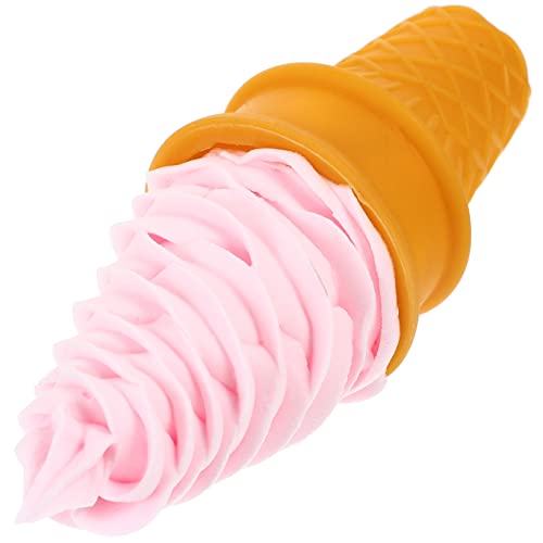 TOYANDONA Simulations- Künstliche Eiscreme-Requisiten Simuliertes Eiscrememodell Gefälschte Eiscreme-Requisite Tischspielzeug Für Gefälschtes Eisspielzeug Partygeschenke Rosa PVC TOYANDONA Simulations- Künstliche Eiscreme-Requisiten Simuliertes Eiscrememodell Gefälschte Eiscreme-Requisite Tischspielzeug Für Gefälschtes Eisspielzeug Partygeschenke Rosa PVC von TOYANDONA