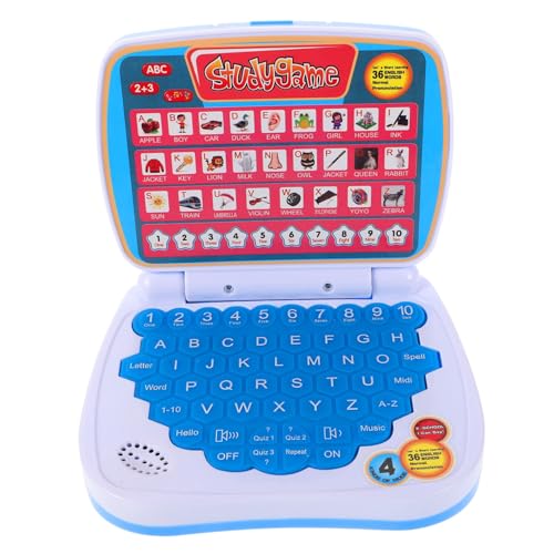 TOYANDONA Simulationscomputerspielzeug Laptop-lernspielzeug Computer Für Kleinkinder Tragbares Kinderspielzeug Lustiges Kinderspielzeug Laptop- Laptop Für Kleinkinder P.s Blue TOYANDONA Simulationscomputerspielzeug Laptop-lernspielzeug Computer Für Kleinkinder Tragbares Kinderspielzeug Lustiges Kinderspielzeug Laptop- Laptop Für Kleinkinder P.s Blue von TOYANDONA