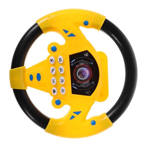 TOYANDONA Simulationslenkradspielzeug für Kleinkinder 1-3 Fahren Kleinkindspielzeug Lenkung Buggy Kinderwagen-Lenkrad-Spielzeugaufsatz Fahrspielzeug für Kleinkinder Plastik TOYANDONA Simulationslenkradspielzeug für Kleinkinder 1-3 Fahren Kleinkindspielzeug Lenkung Buggy Kinderwagen-Lenkrad-Spielzeugaufsatz Fahrspielzeug für Kleinkinder Plastik von TOYANDONA