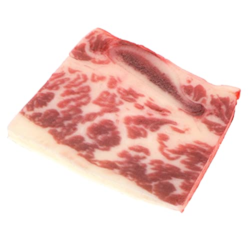 TOYANDONA Realistisches Kunstfleisch Modell Für Küche Und Dekoration Lifelike Rindfleisch Nachbildung Für Supermarkt Restaurant Fotografie Und Spielzeug Für Kreative Projekte von TOYANDONA