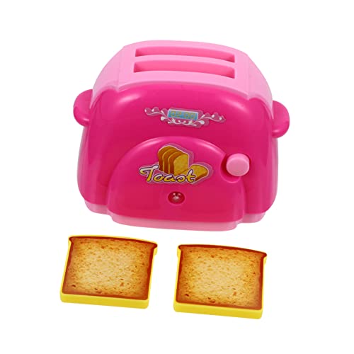 TOYANDONA Simulationsspielzeug Hausspielzeug Kinderspielhaus Toaster-Modell Kinderspielzeug Für Haushaltsgeräte Rosa Plastik TOYANDONA Simulationsspielzeug Hausspielzeug Kinderspielhaus Toaster-Modell Kinderspielzeug Für Haushaltsgeräte Rosa Plastik von TOYANDONA