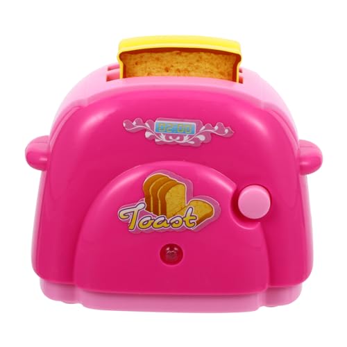 TOYANDONA Simulationsspielzeug interaktives kinderküche küchenzubehör gieskanne kinderspielzeug Simulation Toaster simuliertes Toasterspielzeug Plastik Rosa TOYANDONA Simulationsspielzeug interaktives kinderküche küchenzubehör gieskanne kinderspielzeug Simulation Toaster simuliertes Toasterspielzeug Plastik Rosa von TOYANDONA