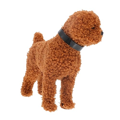 TOYANDONA Simulationswelpe für kinderspielzeug Tierfigur für Dekoration plushible snugible plüschhund Toys Puppenspielzeug Cartoon-Plüschtier Hundeschmuck Plastik Brown TOYANDONA Simulationswelpe für kinderspielzeug Tierfigur für Dekoration plushible snugible plüschhund Toys Puppenspielzeug Cartoon-Plüschtier Hundeschmuck Plastik Brown von TOYANDONA