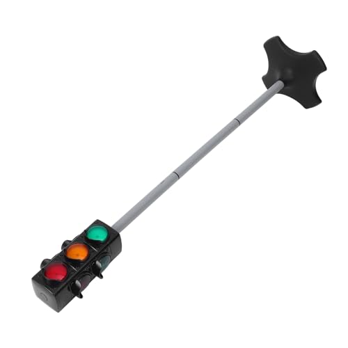 TOYANDONA Simulierte Ampel für Verkehrsgeräte Rollenspielspielzeug -Ampel-Spiel im Freien -Ampel Signalleuchten für Zebrastreifen Plastik Black TOYANDONA Simulierte Ampel für Verkehrsgeräte Rollenspielspielzeug -Ampel-Spiel im Freien -Ampel Signalleuchten für Zebrastreifen Plastik Black von TOYANDONA