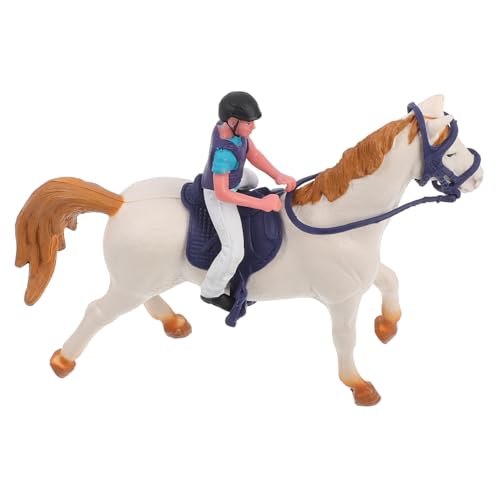 TOYANDONA Realistische Detail Reiten Puppe Ornamente Mini Spielzeug Statue Spielzeug Figur Scheune TOYANDONA Realistische Detail Reiten Puppe Ornamente Mini Spielzeug Statue Spielzeug Figur Scheune von TOYANDONA