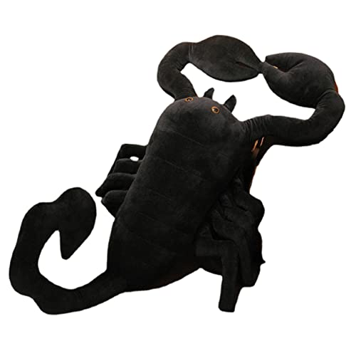 TOYANDONA Simulierte Skorpionspielzeug Ausgestopfter Kuscheltiere Für Jungen Stofftier Lustige Ausgestopfte Tiere Spinnen Plüsch Schwarz TOYANDONA Simulierte Skorpionspielzeug Ausgestopfter Kuscheltiere Für Jungen Stofftier Lustige Ausgestopfte Tiere Spinnen Plüsch Schwarz von TOYANDONA