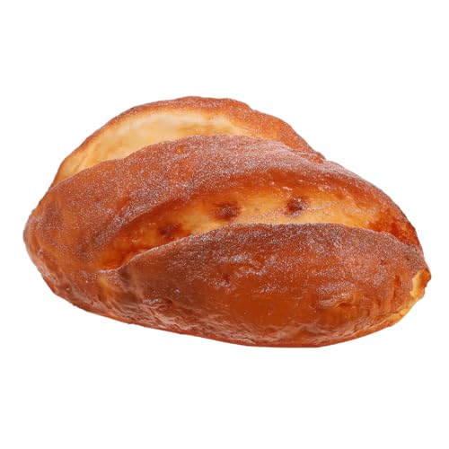 TOYANDONA Simuliertes Brot PU Künstliches Brot Modell Realistische Rote Bohnen Butter Deko Für Kinderküche Laden Schaufenster Fotografie Requisiten von TOYANDONA