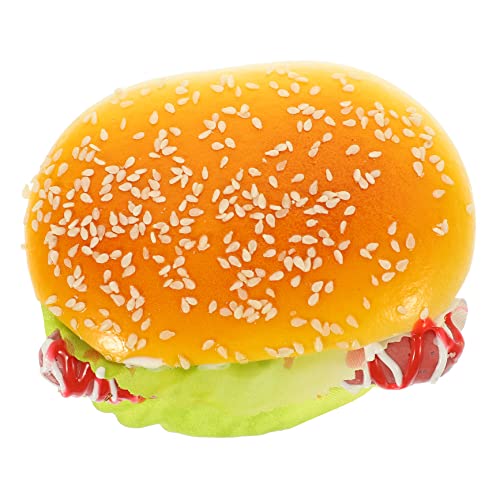 TOYANDONA Künstliches Burger-Modell Aus Pu Für Fotografie-Requisiten Realistische Simulation Für Küchen-deko Burger-Shop Modelle Spielzeug Für Partys Und Lernmaterial von TOYANDONA